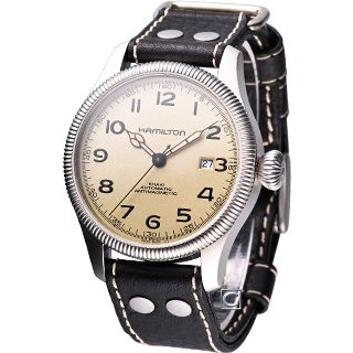 【HAMILTON 漢米爾頓】Khaki 航空自動機械腕錶